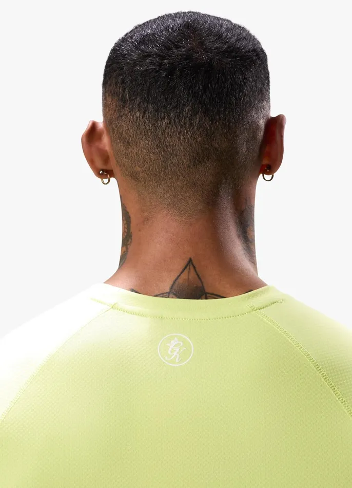 Gym King TShirts Men Energy Tee 8211 Limelight