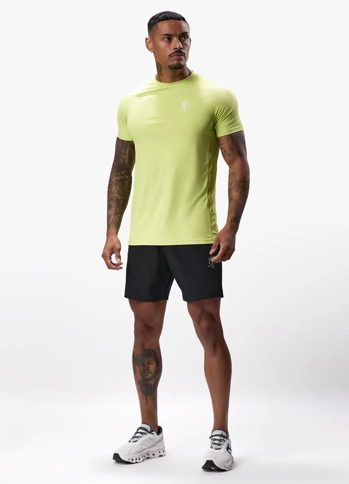 Gym King TShirts Men Energy Tee 8211 Limelight