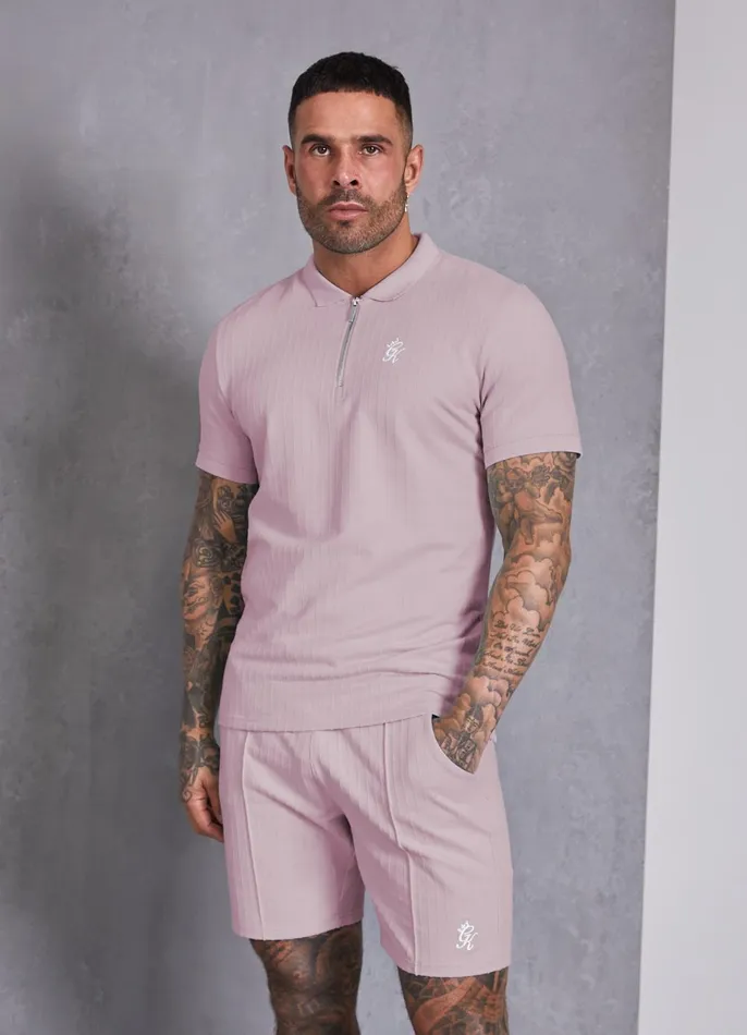 Gym King TShirts Men Riviera Signature Polo 8211 Dusky Pink