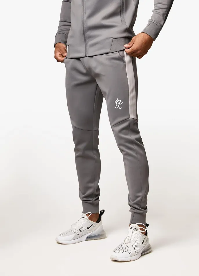 Gym King Tracksuit Bottoms Men Core Plus Poly Jogger 8211 Grey