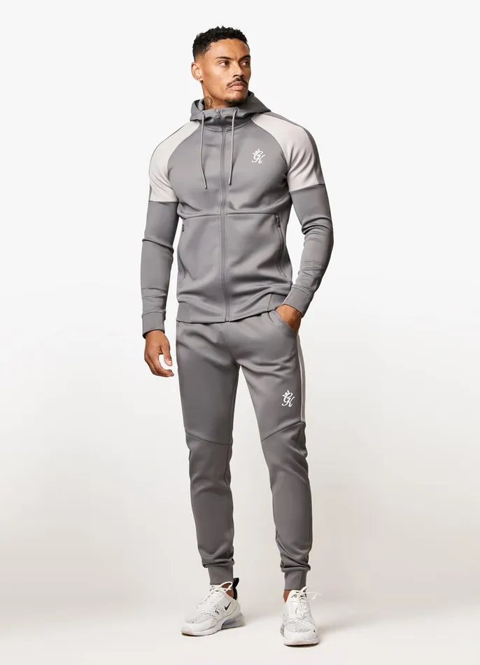 Gym King Tracksuit Bottoms Men Core Plus Poly Jogger 8211 Grey
