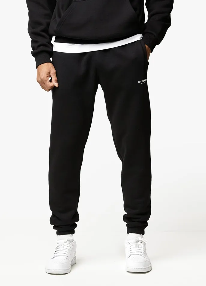 Gym King Tracksuit Bottoms Men Established Jogger 8211 Black