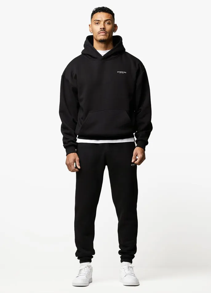 Gym King Tracksuit Bottoms Men Established Jogger 8211 Black