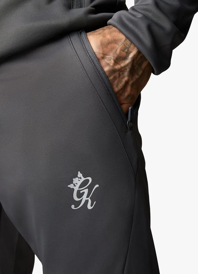 Gym King Tracksuit Bottoms Men Reflect Poly Jogger 8211 Graphite