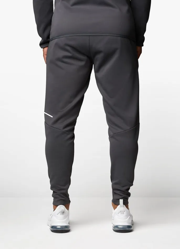 Gym King Tracksuit Bottoms Men Reflect Poly Jogger 8211 Graphite