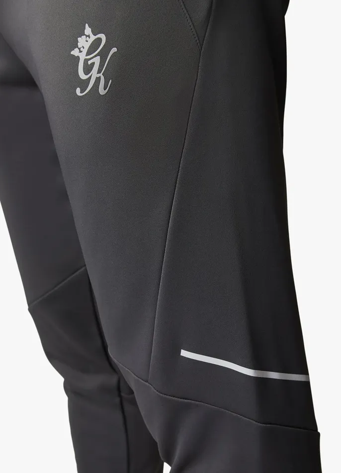 Gym King Tracksuit Bottoms Men Reflect Poly Jogger 8211 Graphite