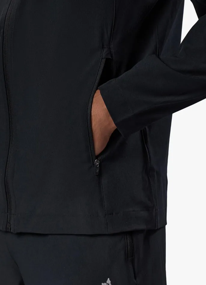 Gym King Tracksuits Men Flex Woven Tracksuit 8211 Black