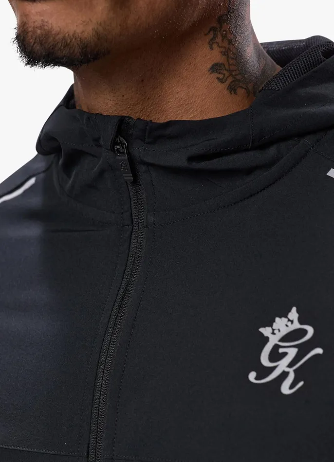 Gym King Tracksuits Men Flex Woven Tracksuit 8211 Black