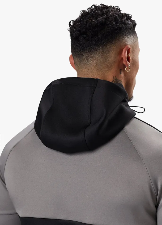 Gym King Tracksuits Men Taped Core Plus Tracksuit 8211 BlackSteel