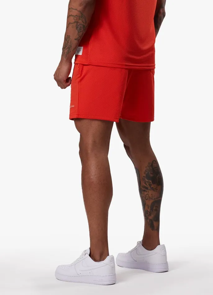 Gym King Twin Sets Men Brooklyn Mesh Short 8211 Chilli Red Gym King Twin Sets Men Brooklyn Mesh Short 8211 Chilli Red