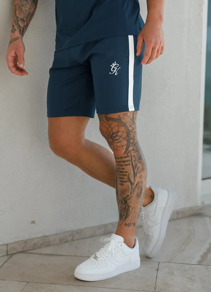 Gym King Twin Sets Men Core Plus Poly Short 8211 Moonlight Blue