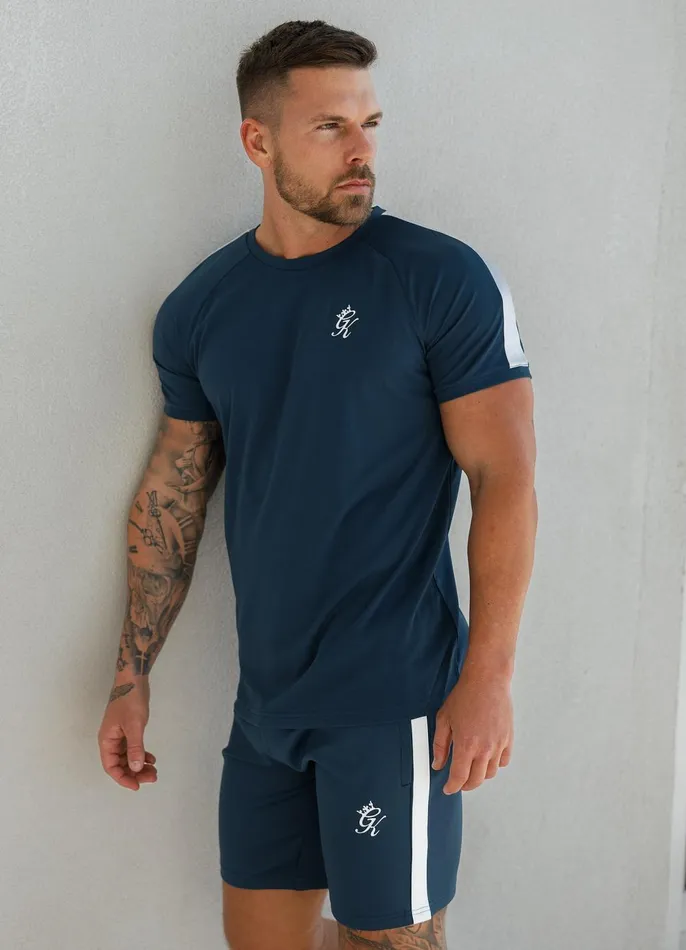 Gym King Twin Sets Men Core Plus Poly Short 8211 Moonlight Blue