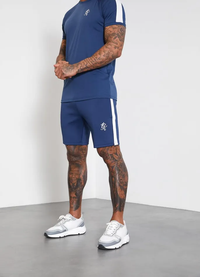 Gym King Twin Sets Men Core Plus Poly Short 8211 Moonlight Blue