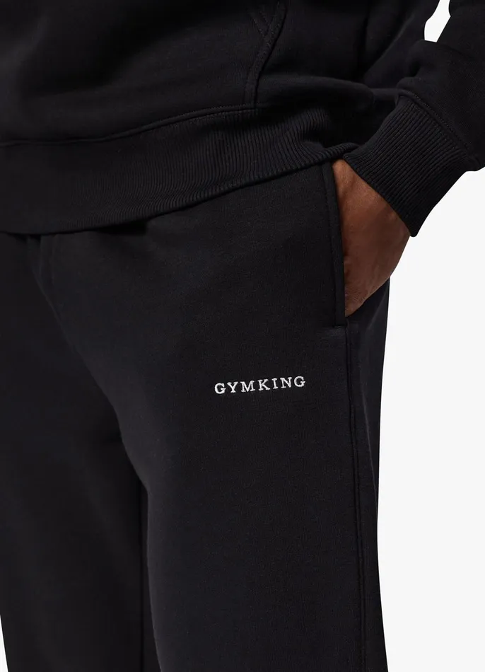 Gym King Twin Sets Men Linear Fundamental Jogger 8211 Black