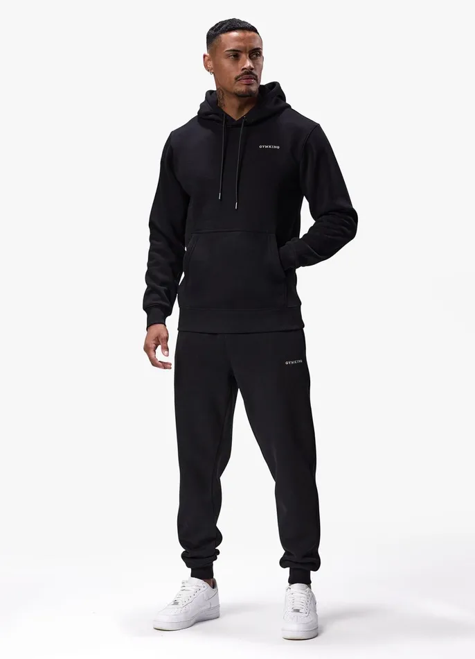 Gym King Twin Sets Men Linear Fundamental Jogger 8211 Black