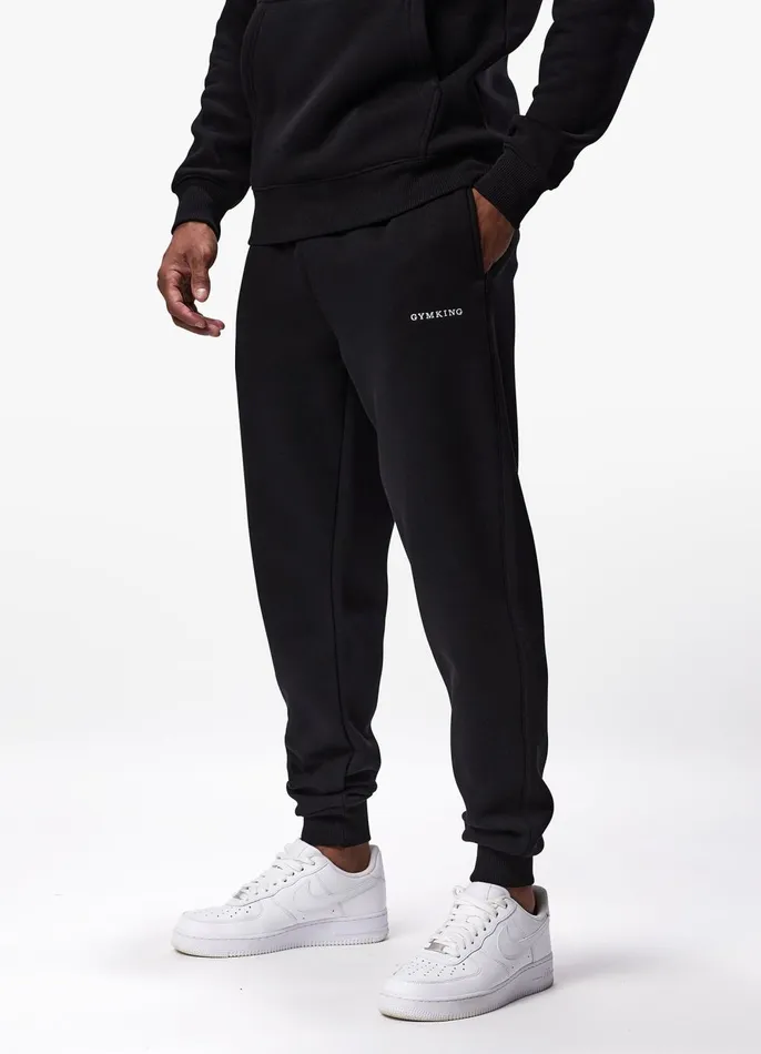 Gym King Twin Sets Men Linear Fundamental Jogger 8211 Black