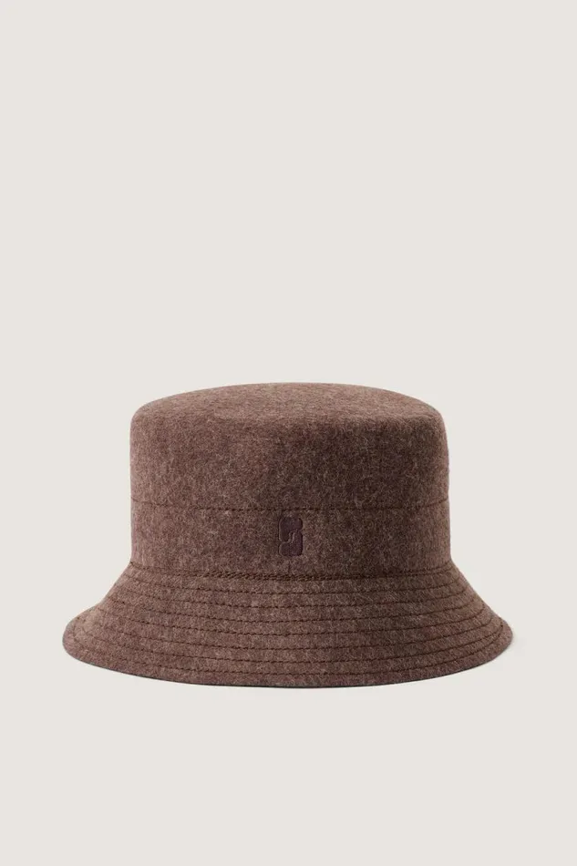 Hats Women Soeur VALERIO HAT Mottled Brown