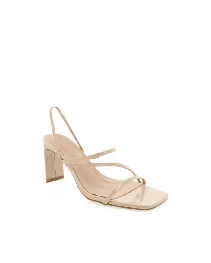 Heels Billini Block Heels GENNA NUDE PATENT