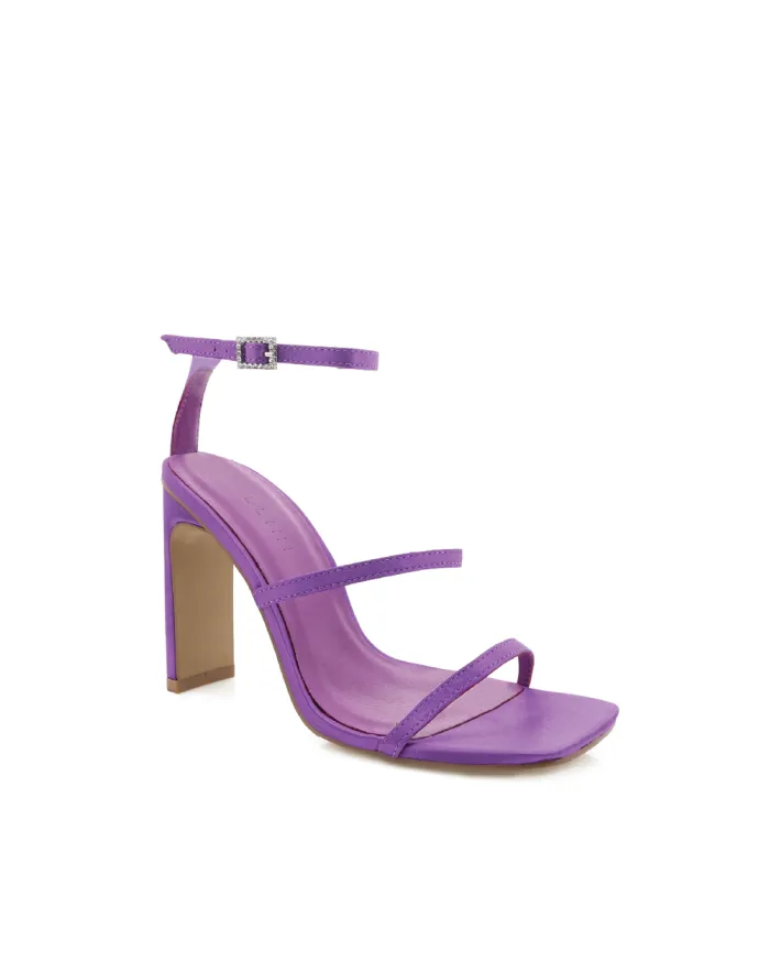 Heels Billini Block Heels TIAKA GRAPE SATIN