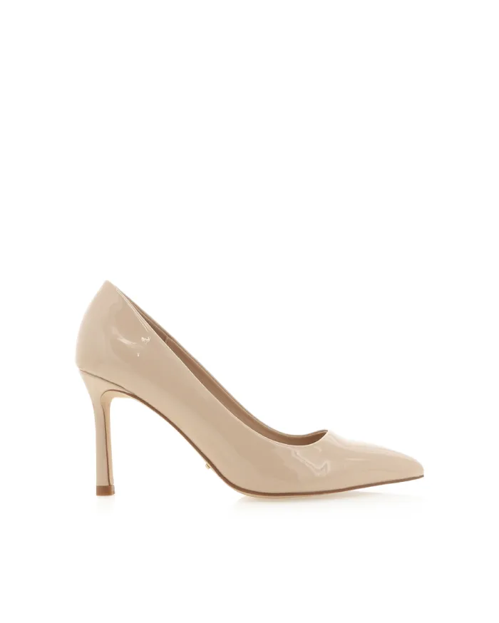 Heels Billini Stiletto Heels QUINA NUDE PATENT