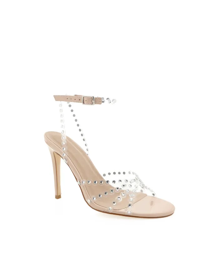 Heels Billini Stiletto Heels XIA NUDE PATENTDIAMANTE