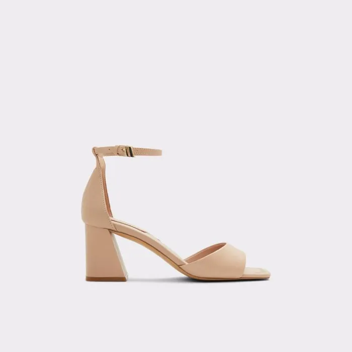 Heels Women ALDO Safdie Ankle Strap Heeled Sandal 8211 Block Heel