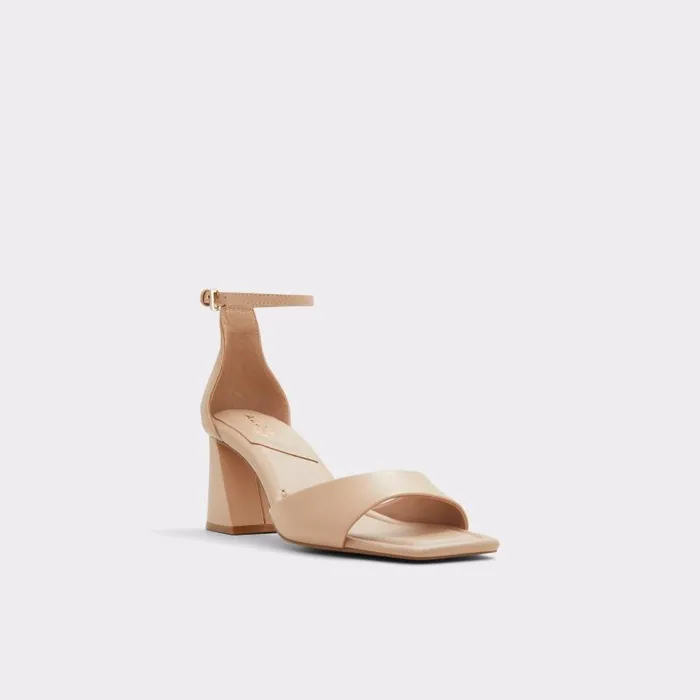 Heels Women ALDO Safdie Ankle Strap Heeled Sandal 8211 Block Heel