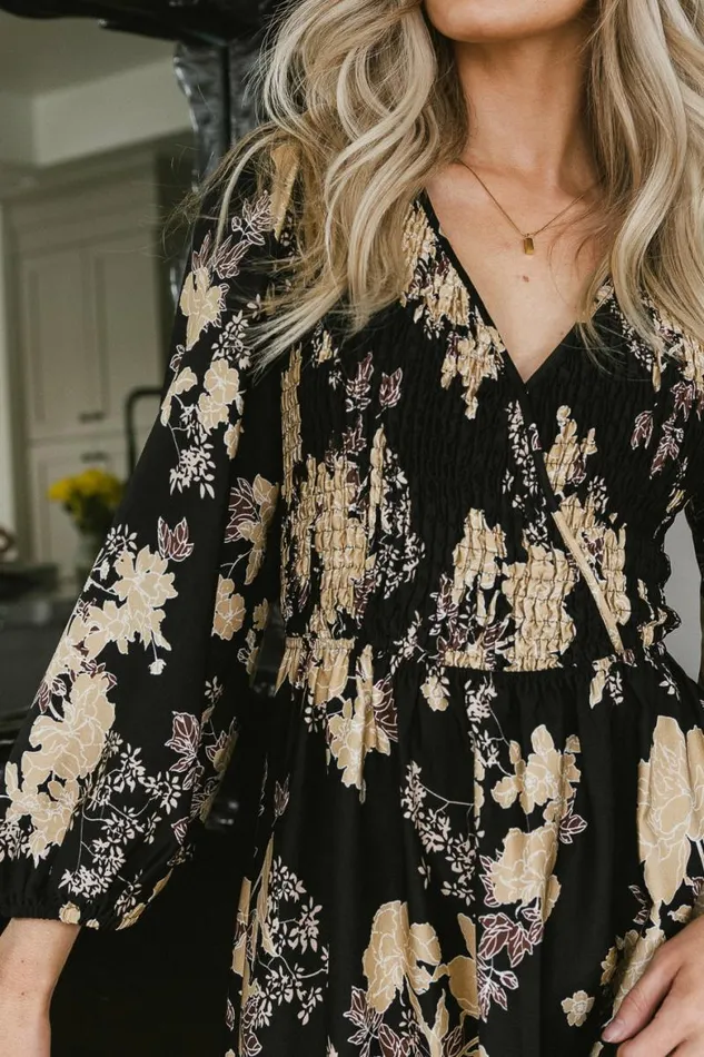 Heidi Maxi Dress In Black Black Women Bohme Dresses