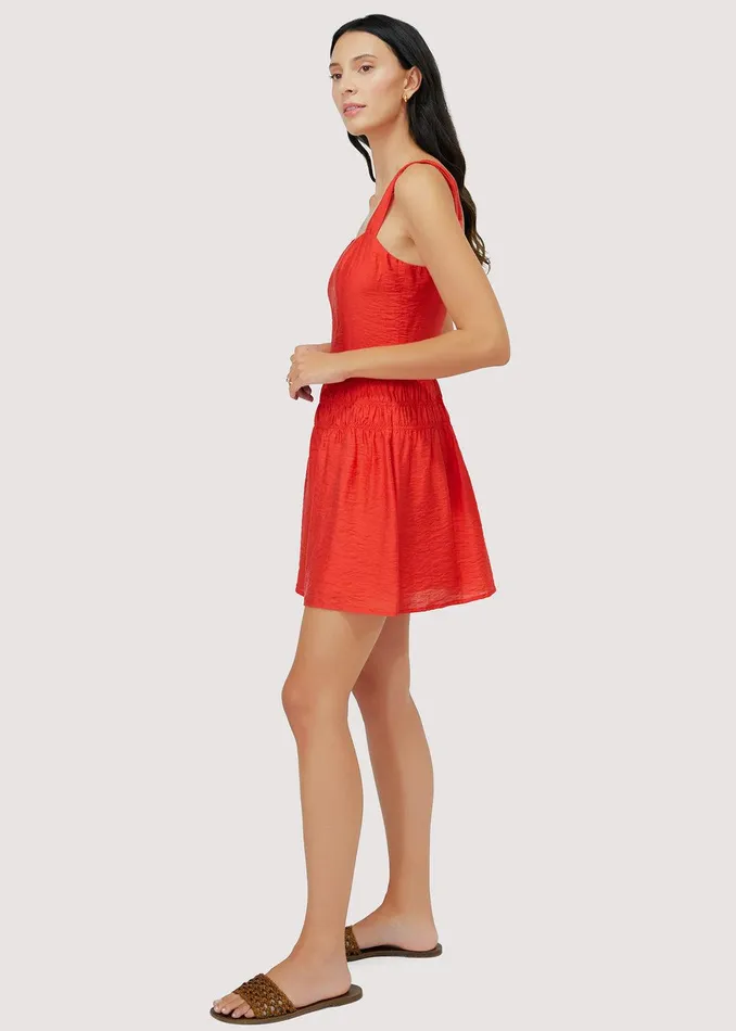 Hidden Oasis Mini Dress Red Women Lost Wander Dresses