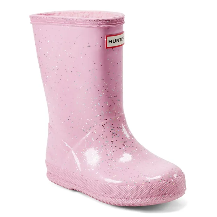 HunterBoots Kids First Giant Glitter Insulated Waterproof Rain Boots Kids Rain Boots