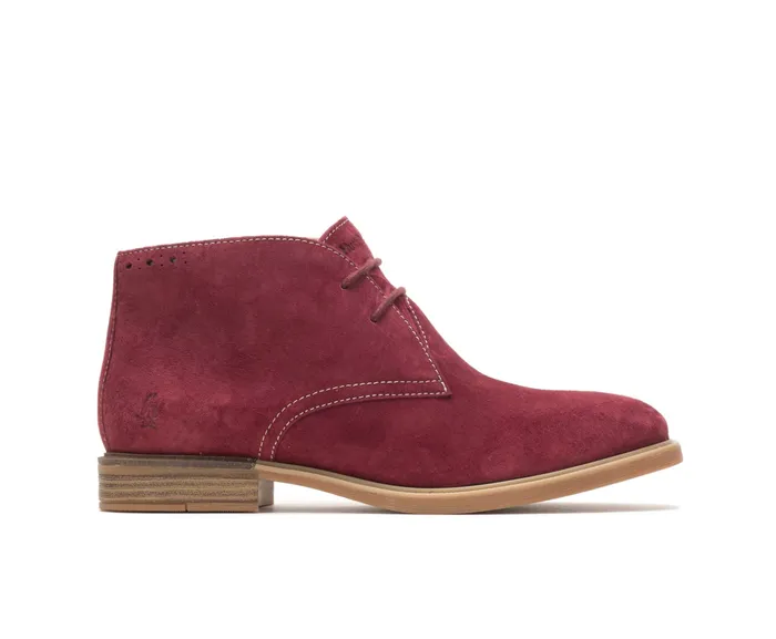 Hush Puppies Boots Women Bailey Chukka Boot Cordovan Suede