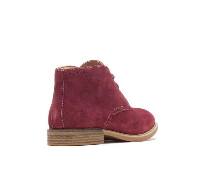Hush Puppies Boots Women Bailey Chukka Boot Cordovan Suede Hush Puppies Boots Women Bailey Chukka Boot Cordovan Suede