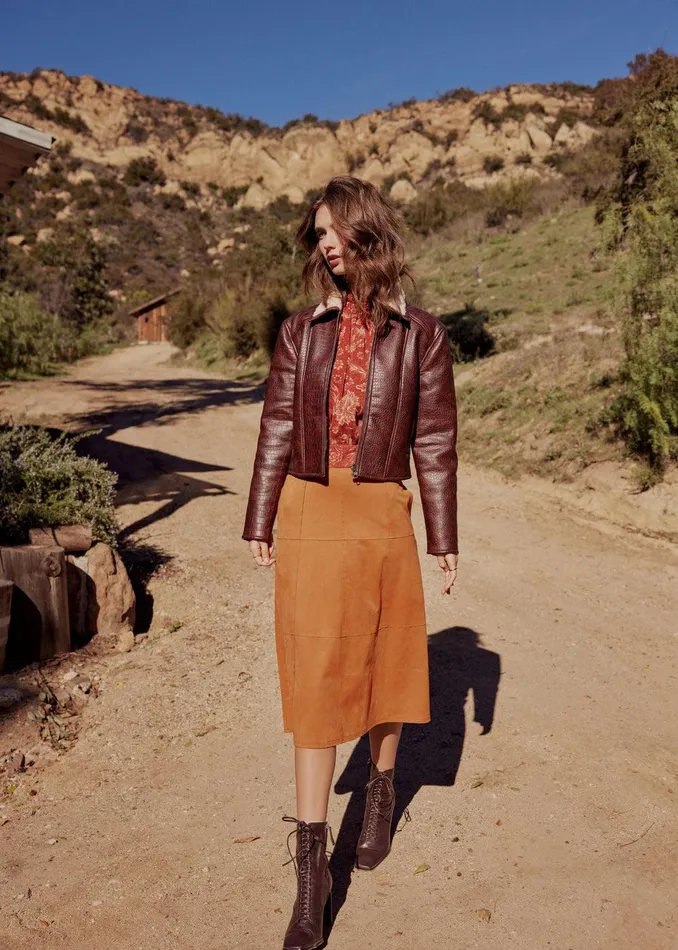 Idalia Jacket Brown Women Lost Wander Outerwear