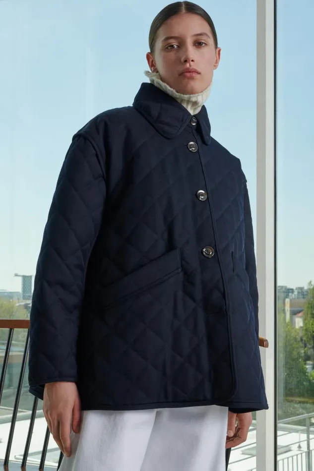 Jackets and Coats Women Soeur RIGA COAT Navy