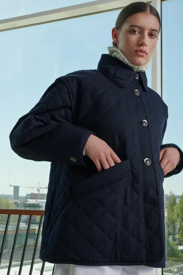 Jackets and Coats Women Soeur RIGA COAT Navy