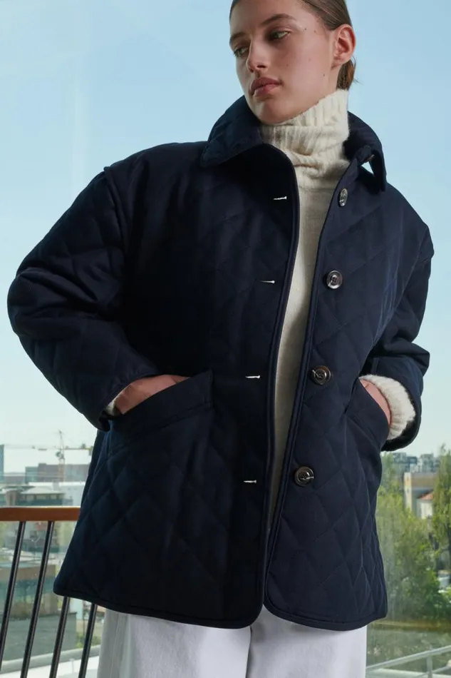 Jackets and Coats Women Soeur RIGA COAT Navy
