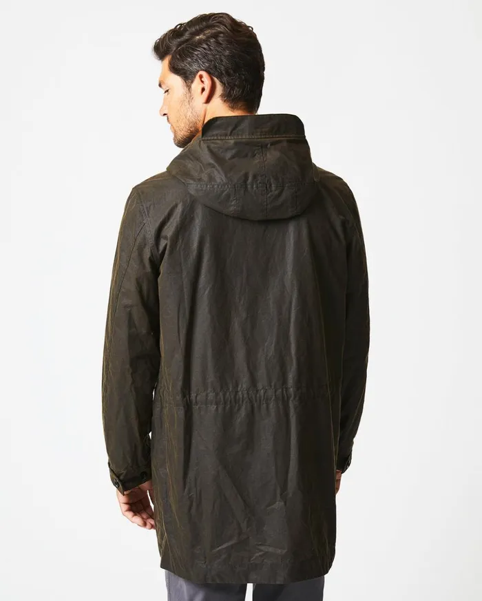 Jackets and Outerwear Men Billy Reid Rain Parka Olive