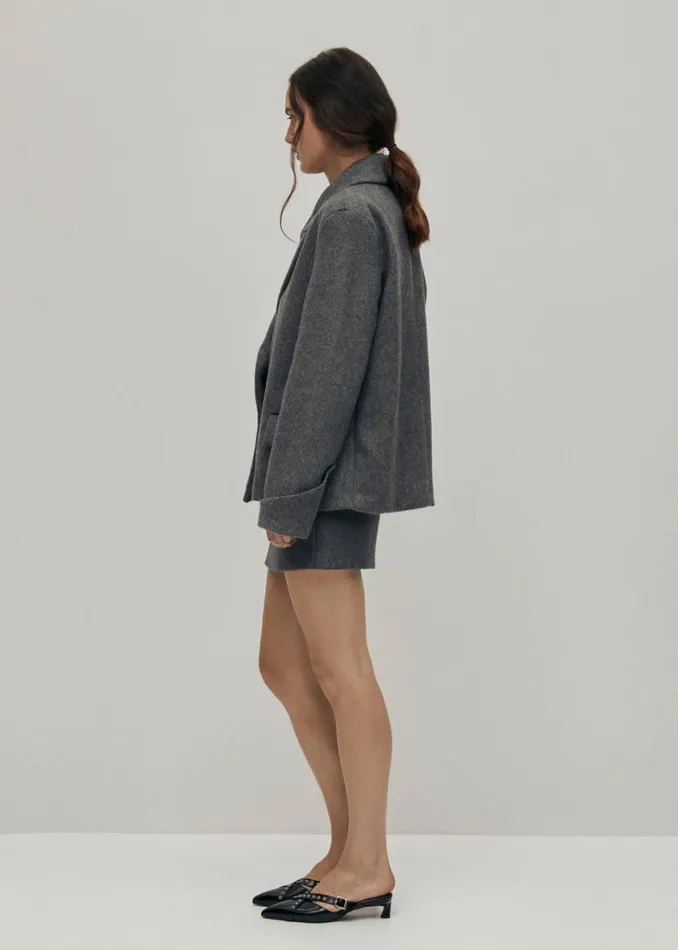 Jackets Coats Women ALOHAS Mei Grey Coat