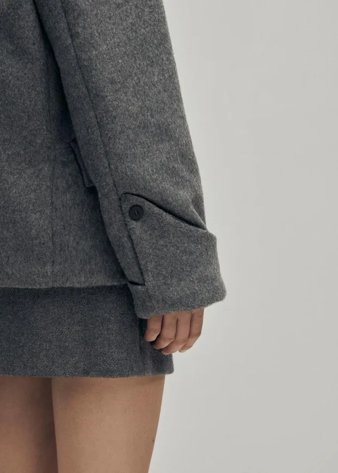 Jackets Coats Women ALOHAS Mei Grey Coat