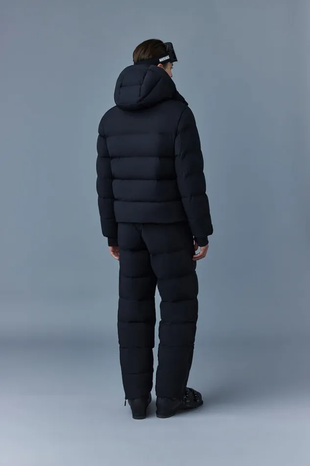 Jackets Men Mackage SAMUELSKI Medium Down Jacket With Hood Black
