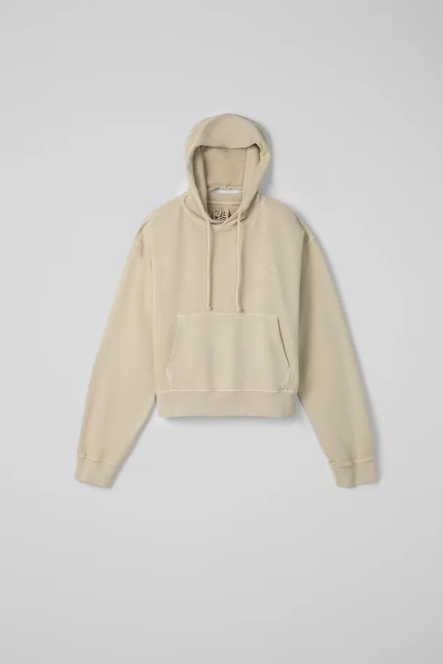 Jersey Women Camper Hoodie Beige Organic Cotton Hoodie Jersey Women Camper Hoodie Beige Organic Cotton Hoodie