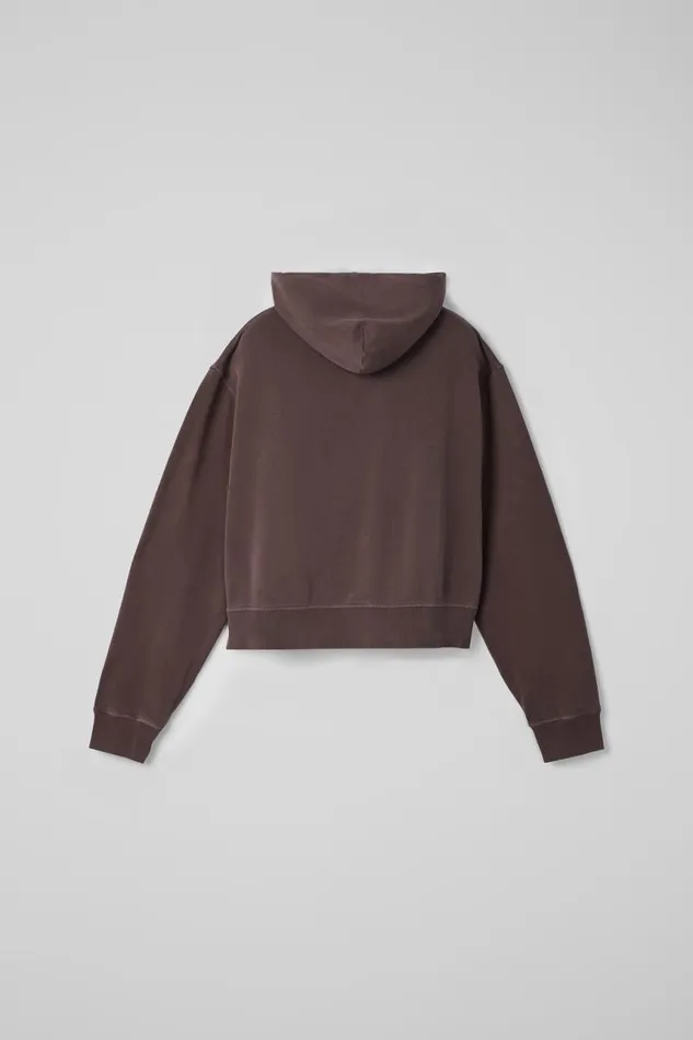 Jersey Women Camper Hoodie Dusty Brown Organic Cotton Hoodie Jersey Women Camper Hoodie Dusty Brown Organic Cotton Hoodie
