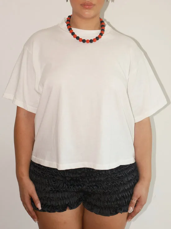 Jewelry Women Lola Beaded Necklace Red Black Lisa Says Gah