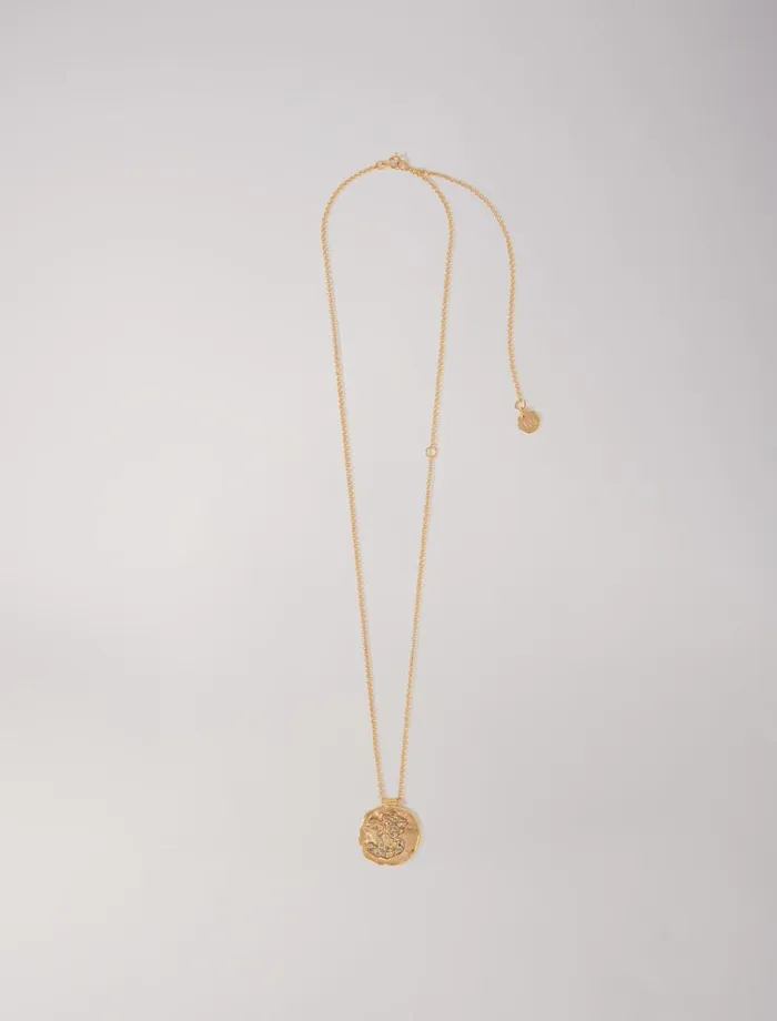 Jewelry Women Maje Zodiac Medal Aquarius