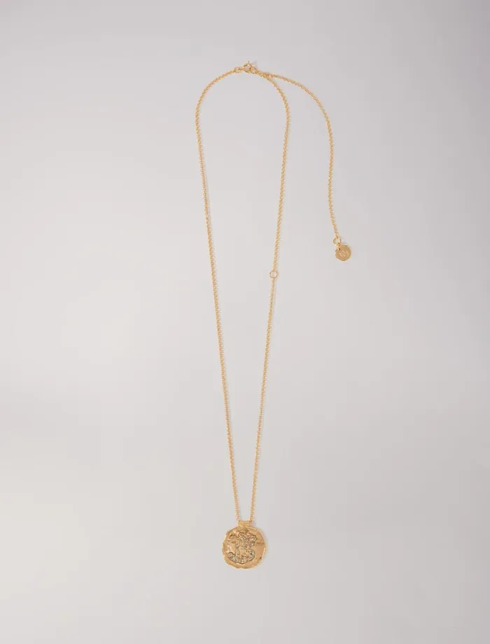 Jewelry Women Maje Zodiac Medal Aquarius