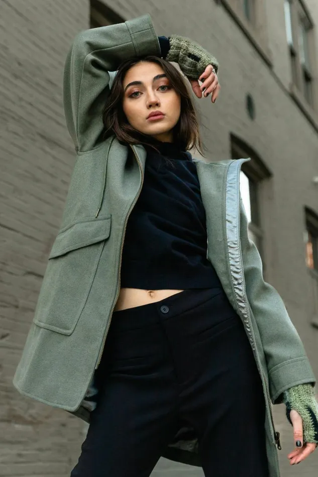 Jolana Jacket In Green Green Women Bohme Outerwear