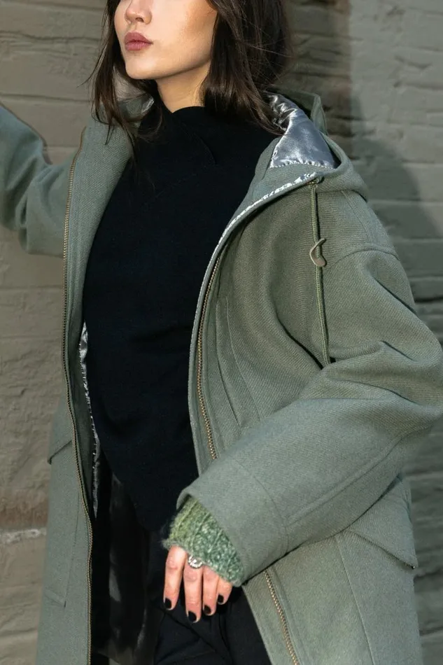 Jolana Jacket In Green Green Women Bohme Outerwear