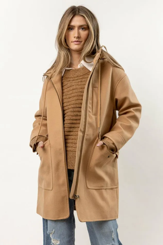 Jolana Jacket In Tan Tan Women Bohme Outerwear