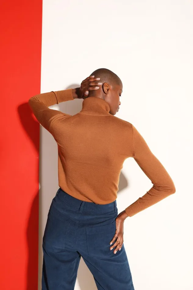 Joshua Knit Walnut Womens LF Markey Tops