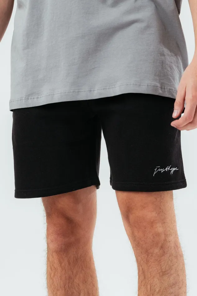Just Hype Swimwear and Shorts Hype Black Scribble Men039S Shorts